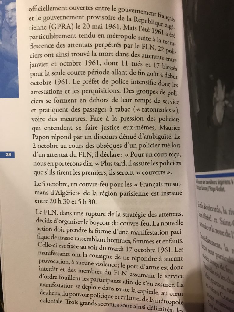 Les mesures adoptées contre le FLN en France Vie de Livre